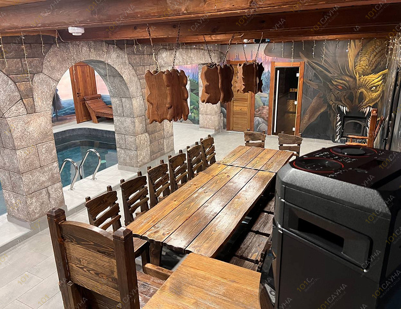 VIP баня на дровах Викинг, в Рязани, Кутузова, 15 | Номер "Зал - Королевство викингов": 9 | 1001sauna.com