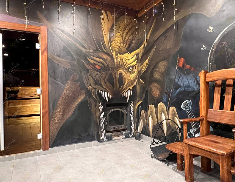 VIP баня на дровах Викинг, в Рязани, Кутузова, 15 | Номер "Зал - Королевство викингов": 15 | 1001sauna.com