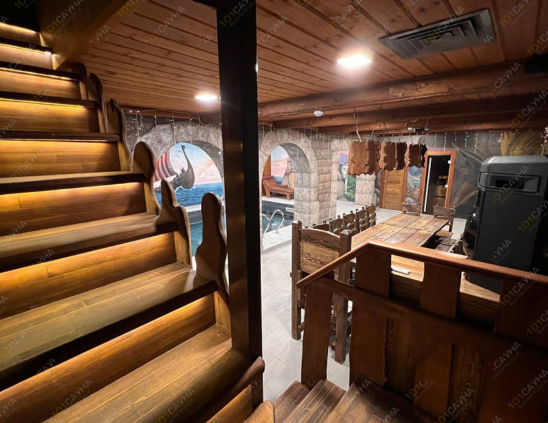 VIP баня на дровах Викинг, в Рязани, Кутузова, 15 | Номер "Зал - Королевство викингов": 16 | 1001sauna.com