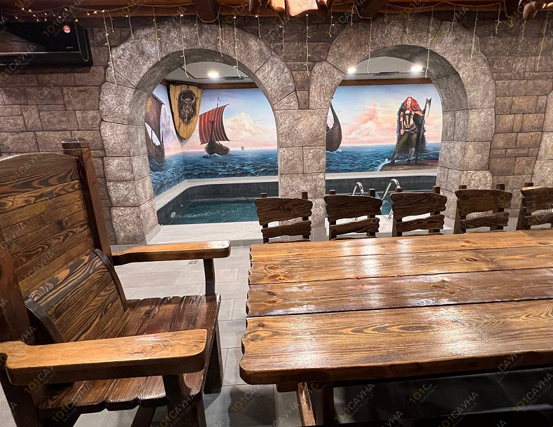 VIP баня на дровах Викинг, в Рязани, Кутузова, 15 | Номер "Зал - Королевство викингов": 20 | 1001sauna.com