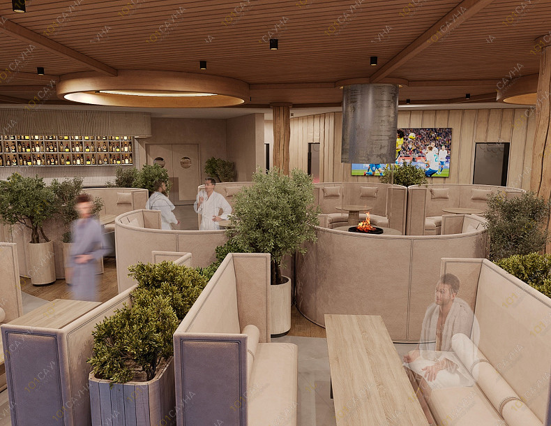 Банный комплекс Бани Малевича, в Одинцове, парк Малевича, строение 3 | 1 | 1001sauna.com