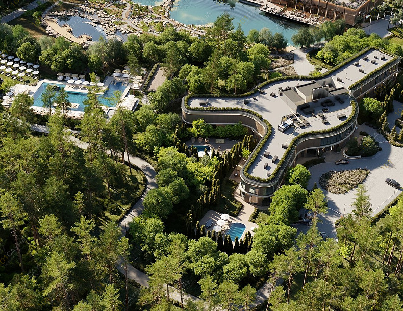 Банный комплекс Бани Малевича, в Одинцове, парк Малевича, строение 3 | 1 | 1001sauna.com