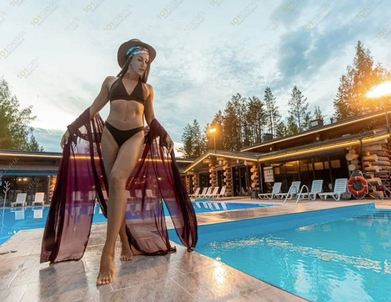 Комплекс Хвоя Карелия, в Петрозаводске, Гирвасское сельское поселение | Номер "Акватермальный комплекс": 16 | 1001sauna.com