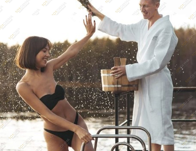 Комплекс Хвоя Карелия, в Петрозаводске, Гирвасское сельское поселение | Номер "Плавучая баня": 10 | 1001sauna.com