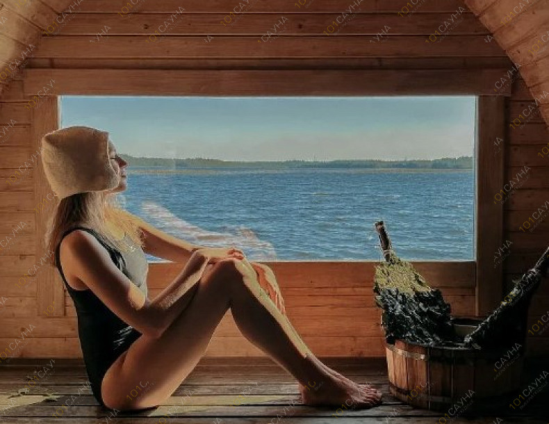 Комплекс Хвоя Карелия, в Петрозаводске, Гирвасское сельское поселение | Номер "Плавучая баня": 11 | 1001sauna.com