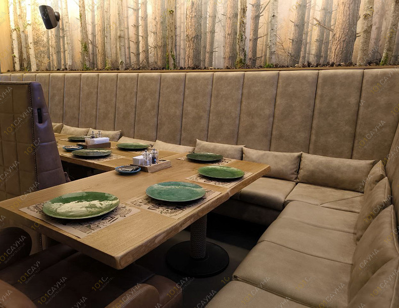 Мужской банный клуб ТайгаПар, в Москве, Пресненская набережная, 4 ст1 | Зона отдыха. Общий зал | 1001sauna.com