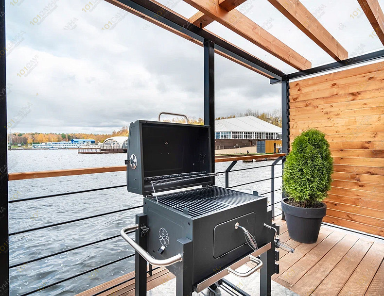 Банный комплекс ЕВРОПЕЙСКИЕ ДОМА, в Мытищах, Адмиральская, 1 | Зона барбекю | 1001sauna.com