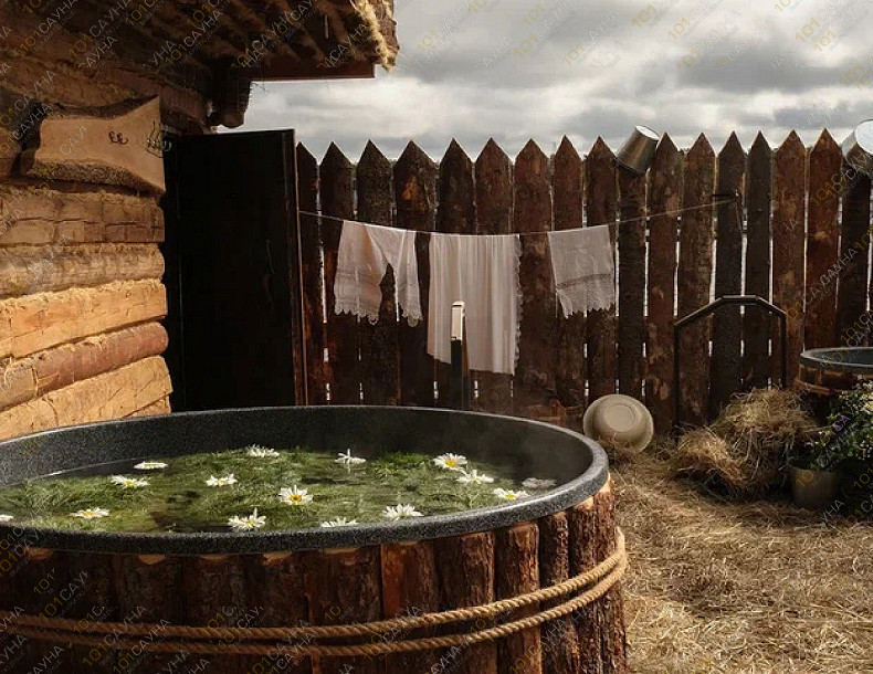 Банный комплекс Алатырь, в Мытищах, Адмиральская, 1 | Номер "Баня «Елань»": Баня «Елань». Фото 3 | 1001sauna.com