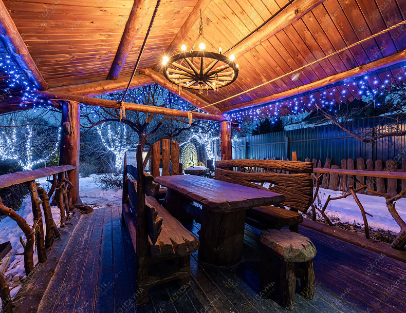 Баня в коттедже Как в сказке, в Иванове, Большая Клинцевская, 37а | Беседка | 1001sauna.com