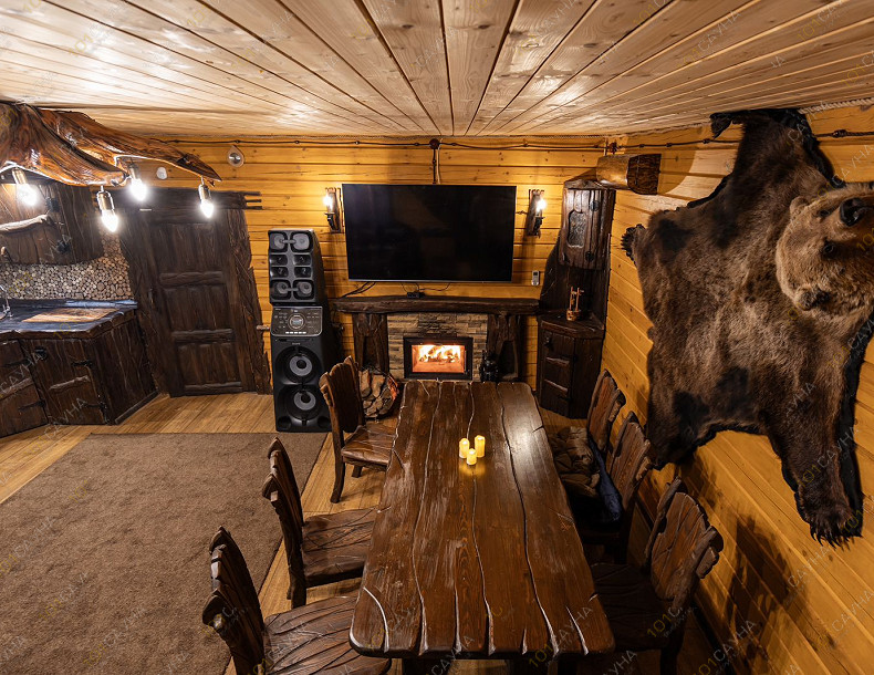 Баня в коттедже Как в сказке, в Иванове, Большая Клинцевская, 37а | Гостиная | 1001sauna.com