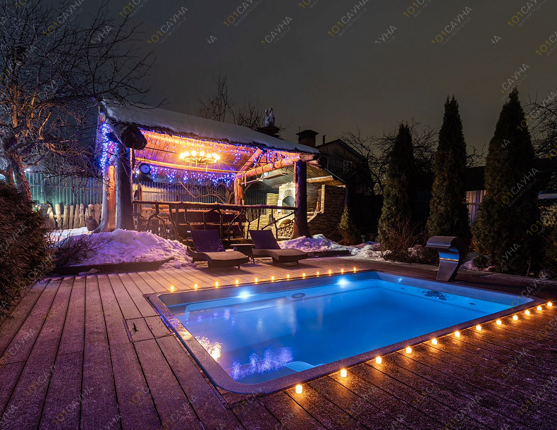 Баня в коттедже Как в сказке, в Иванове, Большая Клинцевская, 37а | Теплый бассейн | 1001sauna.com