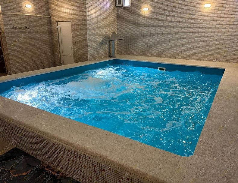 Русская баня Барин, в Краснодаре, Ипподромная, 13 | Номер "Баня с бассейном": Баня с бассейном. Фото 1 | 1001sauna.com