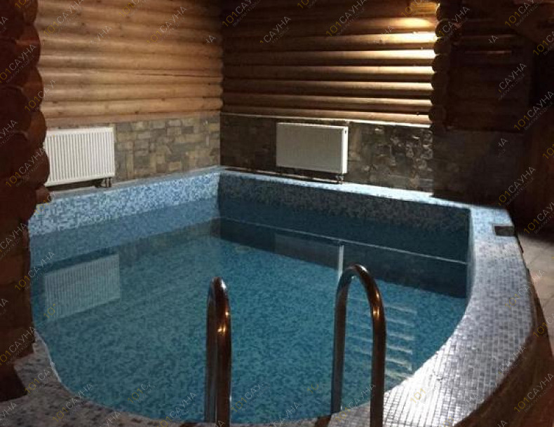 Баня Берлога, в Краснодаре, Дальний проезд, 5а | Номер "Сруб - Баня на дровах": Сруб - Баня на дровах. Фото 3 бассейн | 1001sauna.com