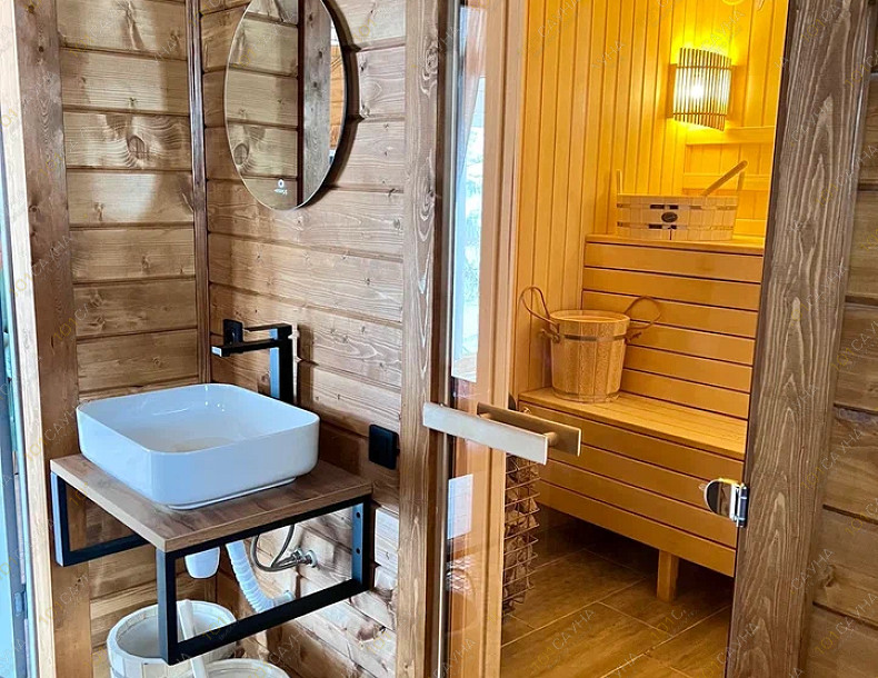 Гостиница Соты и Варенье, в Орле, Орловская обл., Новодеревеньковский р-н, Старогольское сельское поселение, 113 | Вход в парную | 1001sauna.com