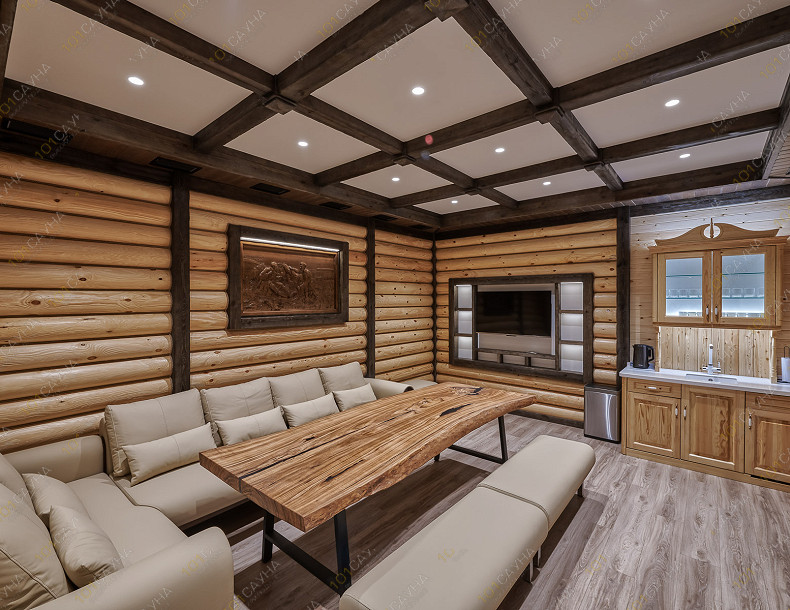 Клуб саун Расслабонофф, в Омске, Поворотникова, 6 | Номер "Таёжный": 18 | 1001sauna.com