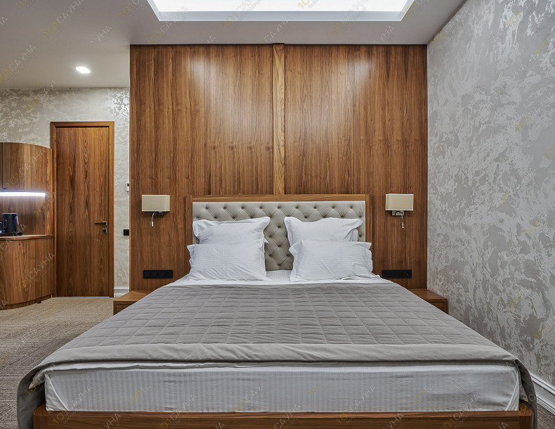 Клуб саун Расслабонофф, в Омске, Поворотникова, 6 | Номер "Гостиничный - Люкс": 1 | 1001sauna.com