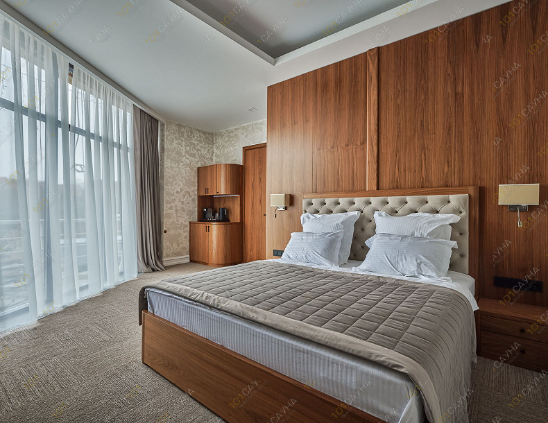 Клуб саун Расслабонофф, в Омске, Поворотникова, 6 | Номер "Гостиничный - Люкс": 2 | 1001sauna.com