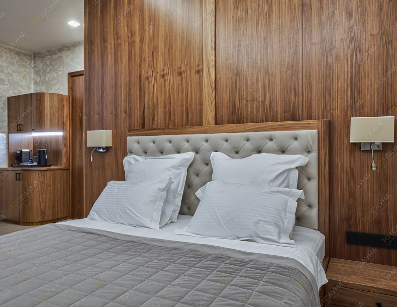 Клуб саун Расслабонофф, в Омске, Поворотникова, 6 | Номер "Гостиничный - Люкс": 4 | 1001sauna.com