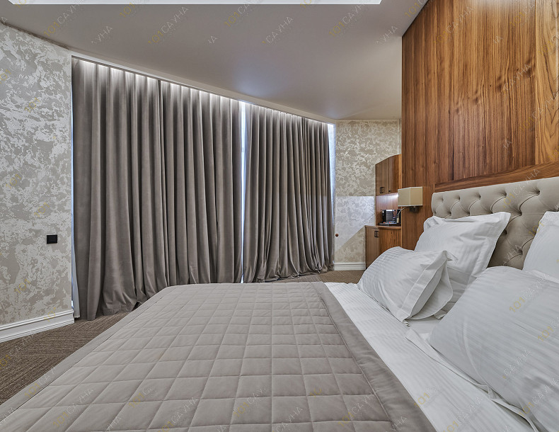 Клуб саун Расслабонофф, в Омске, Поворотникова, 6 | Номер "Гостиничный - Люкс": 12 | 1001sauna.com