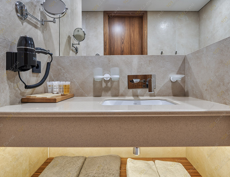 Клуб саун Расслабонофф, в Омске, Поворотникова, 6 | Номер "Гостиничный - Люкс": 13 | 1001sauna.com