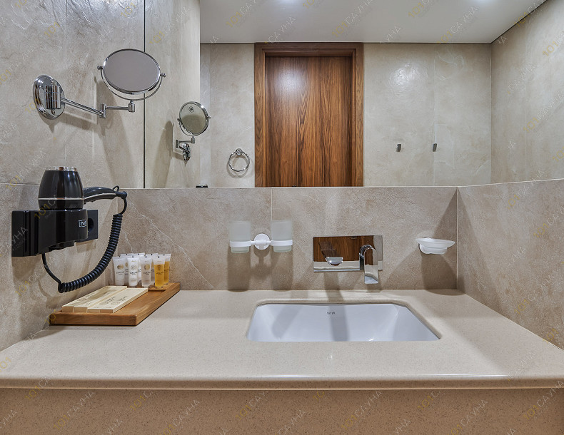 Клуб саун Расслабонофф, в Омске, Поворотникова, 6 | Номер "Гостиничный - Люкс": 16 | 1001sauna.com