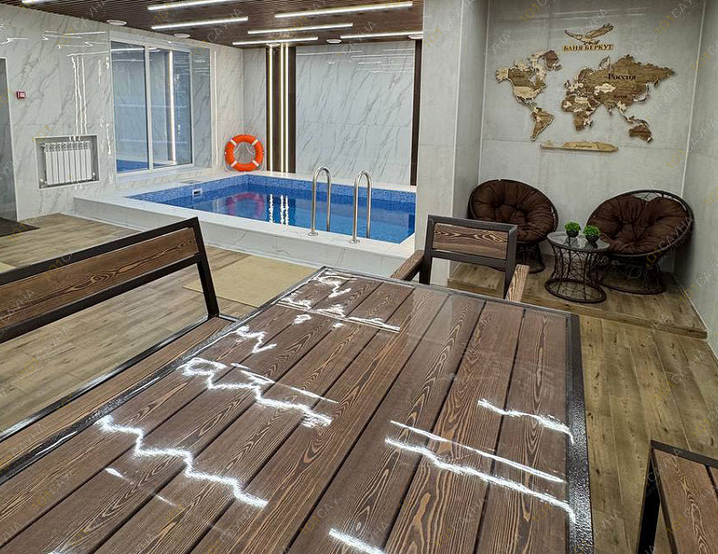 Банный комплекс Беркут, в Нижнем Новгороде, Дубравная 1-я, 1Г | зона отдыха | 1001sauna.com