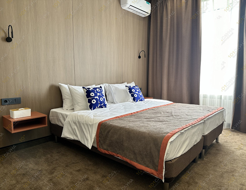 Комплекс М33 ParkSPA, в Наро-Фоминске, п.г.т. Селятино, Спортивная, 3/1 | Номер "Полулюкс": 6 | 1001sauna.com