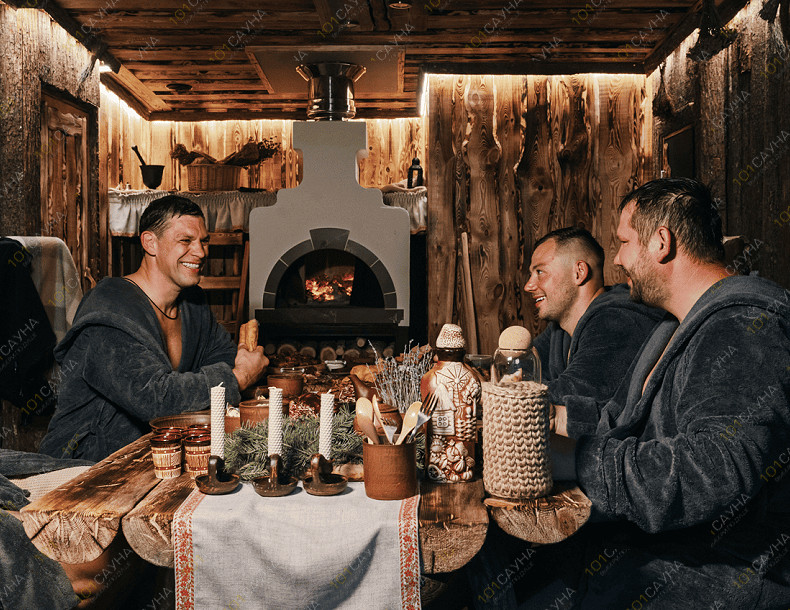 Банный комплекс Благость, в Горно-Алтайске, Чемальский тракт, 15 км, 14 корп. 1. | комната для гостей | 1001sauna.com