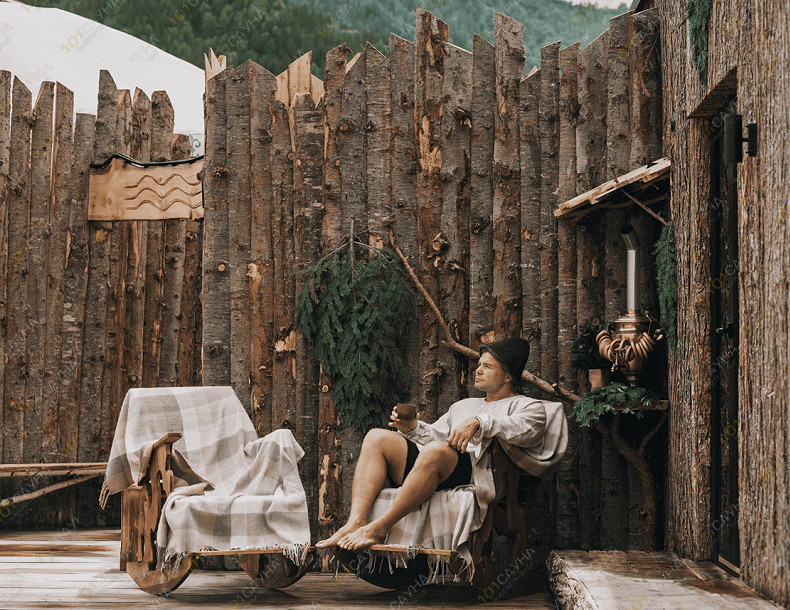 Банный комплекс Благость, в Горно-Алтайске, Чемальский тракт, 15 км, 14 корп. 1. | территория комплекса | 1001sauna.com