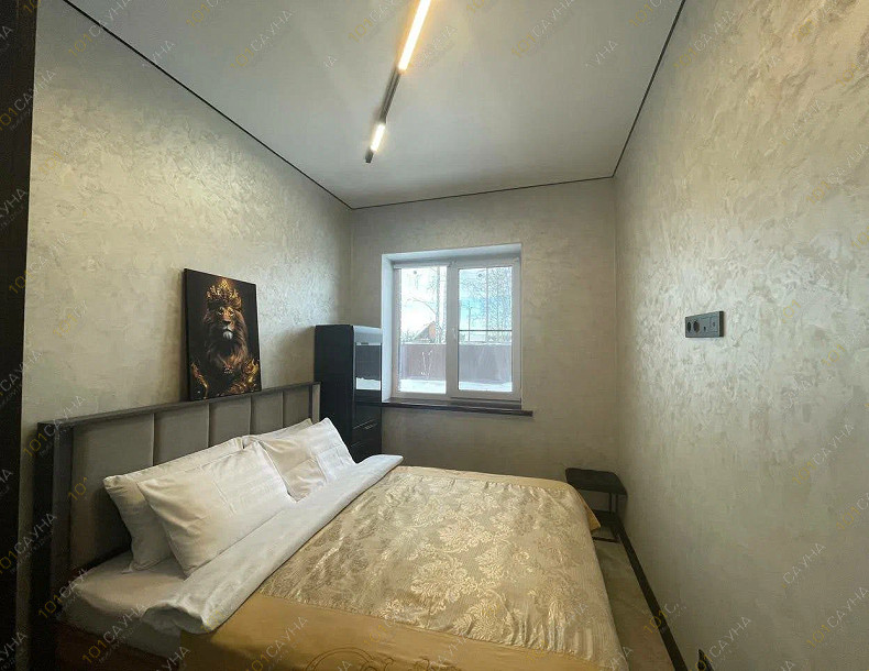 Баня Челябинский Бор, в Челябинске, СНТ Вишнёвый, 19-я, участок 279Б | двуспальная кровать | 1001sauna.com