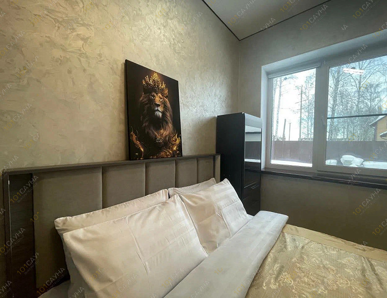 Баня Челябинский Бор, в Челябинске, СНТ Вишнёвый, 19-я, участок 279Б | двуспальная кровать | 1001sauna.com