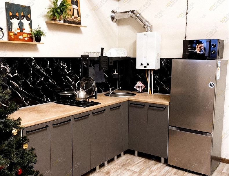 Баня РентПарк, в Воронеже, Героев Сибиряков, 255 | кухонная зона со всем необходимым | 1001sauna.com