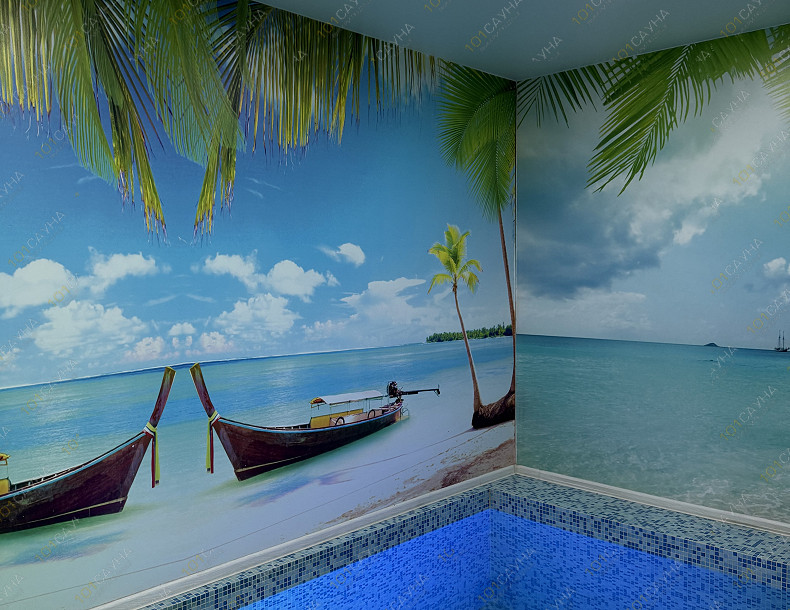 Банный комплекс Бани на Апреля, в Омске, 19 Партсъезда, 33 | Номер "Сауна - Баунти": 1 | 1001sauna.com