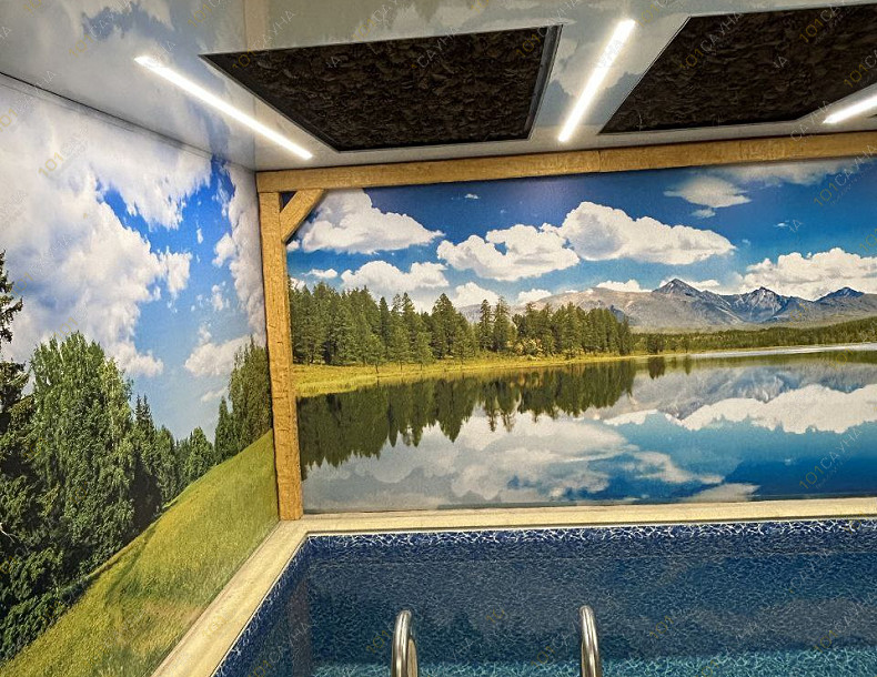 Сауна Медведефф, в Ульяновске, улица Богдана Хитрово, 85 | Номер "Лесная парильня": 4 | 1001sauna.com