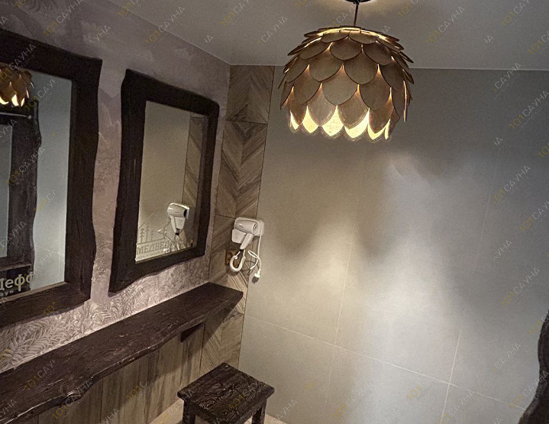 Сауна Медведефф, в Ульяновске, улица Богдана Хитрово, 85 | Номер "Лесная парильня": 12 | 1001sauna.com