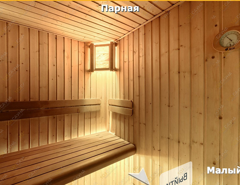 sauna Сауна Тропикана, в Абакане, ул. Кирова, 20А | Парная малого зала сауны Тропикана | 1001sauna.com