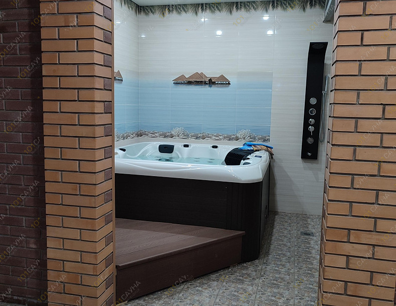 Сауна Сауна Оазис, в Абакане, ул. Кирова, 20А | Интерьер зала сауны Оазис Абакан | 1001sauna.com