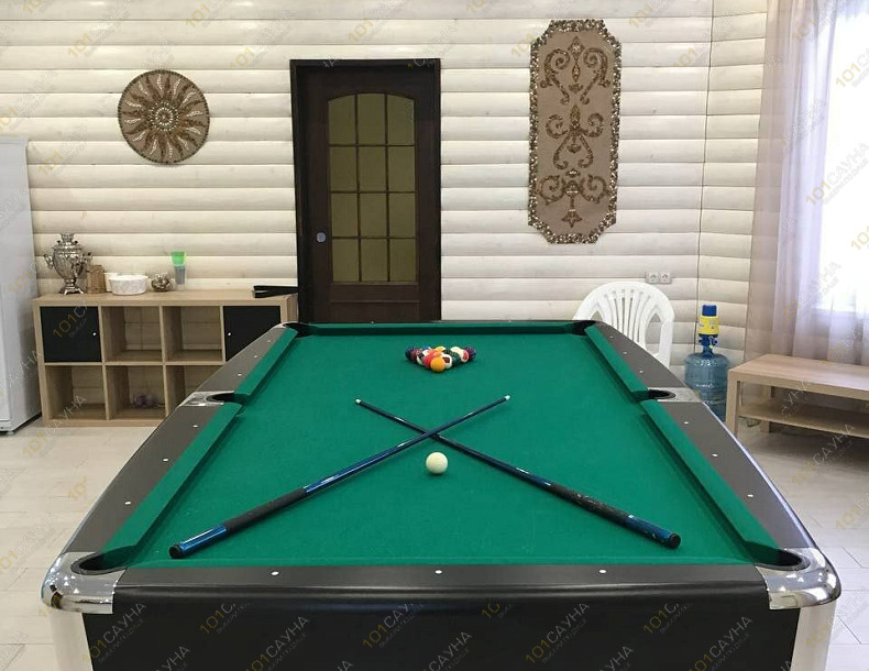 Баня Баня Конкордия, в Санкт-Петербурге, д. Озерки, 58/1 | Бильярдный зал и самовар в бане Конкордия | 1001sauna.com