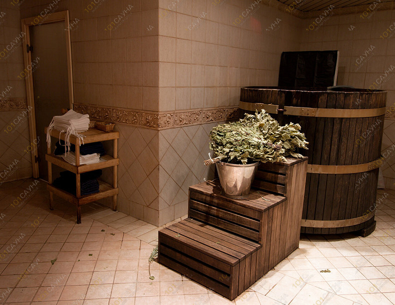 Банный SPA комплекс Велнес Центр Эмеральд, в Санкт-Петербурге, Суворовский проспект, 18 лит. А | Деревянная купель в Велнес Центре Эмеральд | 1001sauna.com