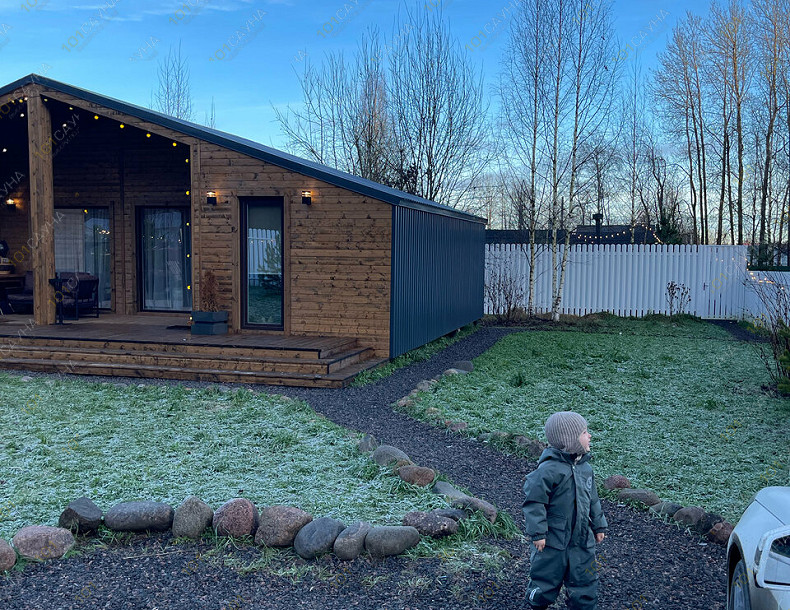 Баня Баня Форест, в Санкт-Петербурге, Приозерский р-н, дер. Борисово, ул. Дачная, 88 | Деревянный банный домик в Приозерском районе | 1001sauna.com