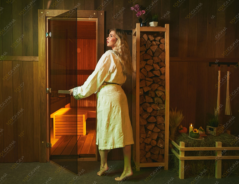 Баня Форест Клаб, в Санкт-Петербурге, к.п. Рублёво, 1, Всеволожский район | Вход в финскую парную — Форест Клаб | 1001sauna.com