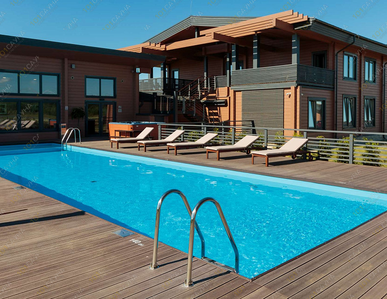 Банный SPA комплекс Горки Гольф, в Санкт-Петербурге, территория Горки Гольф Курорт, 1 | Горки Гольф, общий вид курорта | 1001sauna.com