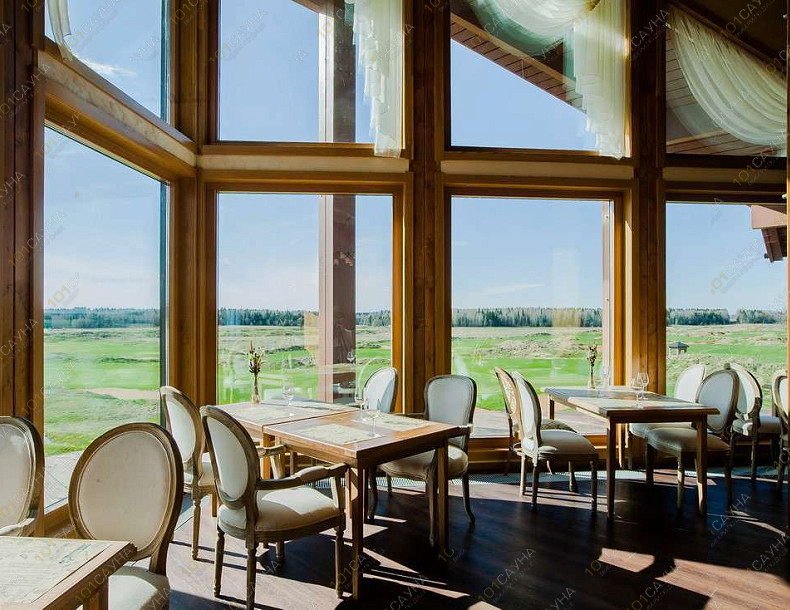 Банный SPA комплекс Горки Гольф, в Санкт-Петербурге, территория Горки Гольф Курорт, 1 | Горки Гольф, вид на курорт | 1001sauna.com