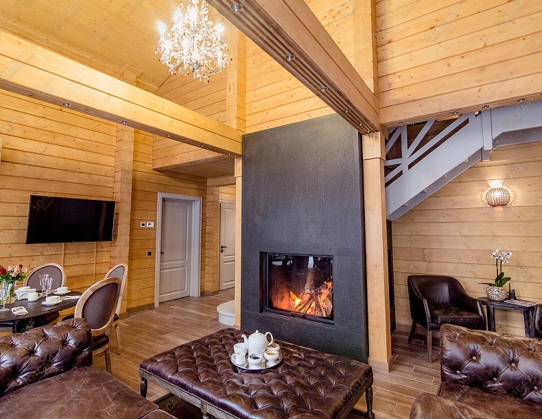 Банный комплекс Парк-отель Левада, в Санкт-Петербурге, Деревня Дранишники, участок 2 | Парк-отель Левада — интерьер банного комплекса | 1001sauna.com