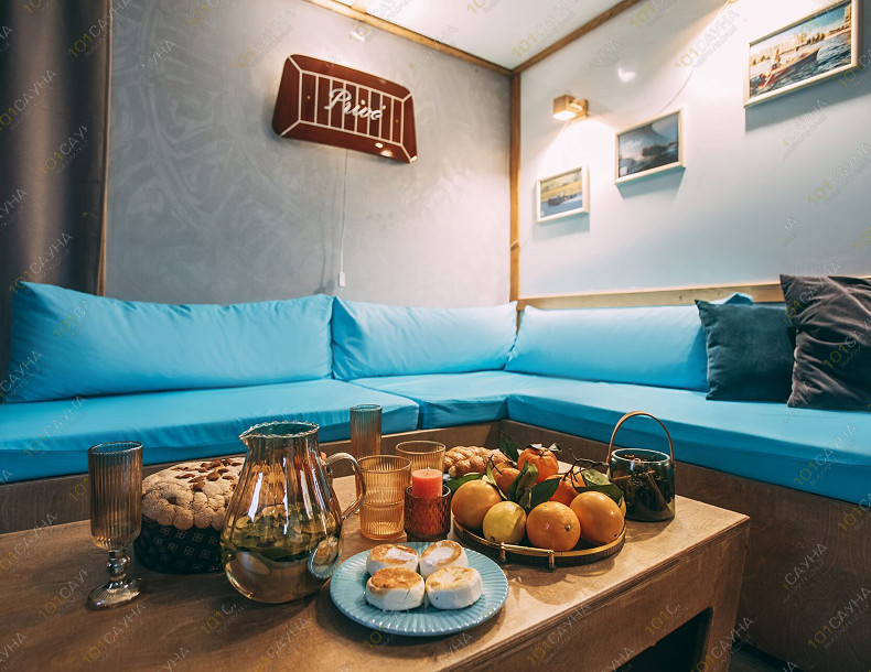 Баня Privé House, в Санкт-Петербурге, Приморский просп., 70, стр. 2 | Зона отдыха Privé House — уютный отдых после бани | 1001sauna.com