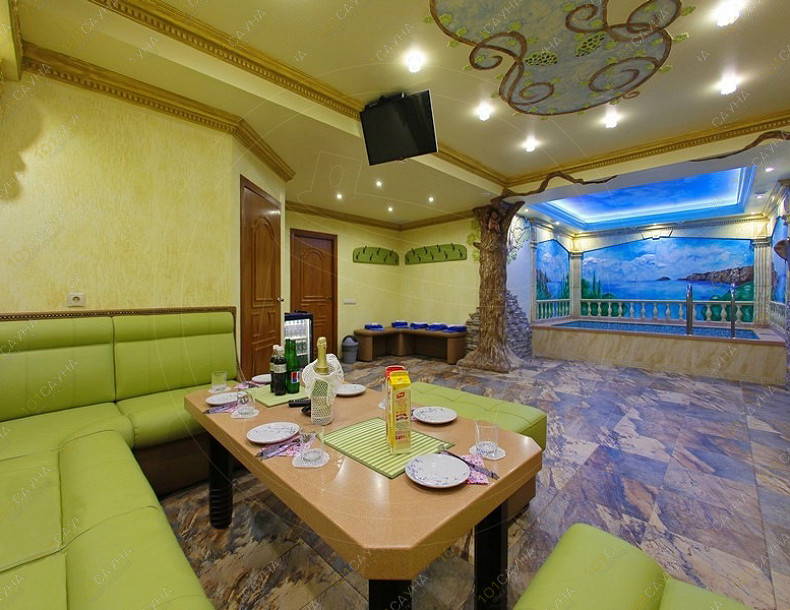 Сауна Сауна R-66, в Санкт-Петербурге, ул. Руставели, 66, лит. В | Гостиная для отдыха — сауна R-66 Санкт-Петербург | 1001sauna.com