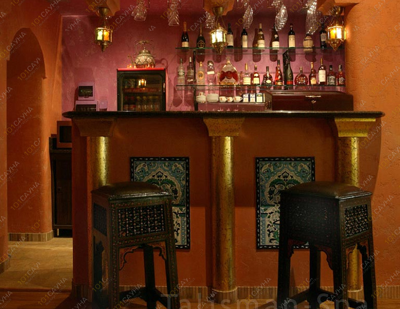 SPA комплекс Talisman-SPA, в Санкт-Петербурге, ул. Заставская, 3А, Санкт-Петербург | Интерьер в берберском стиле — Talisman-SPA | 1001sauna.com