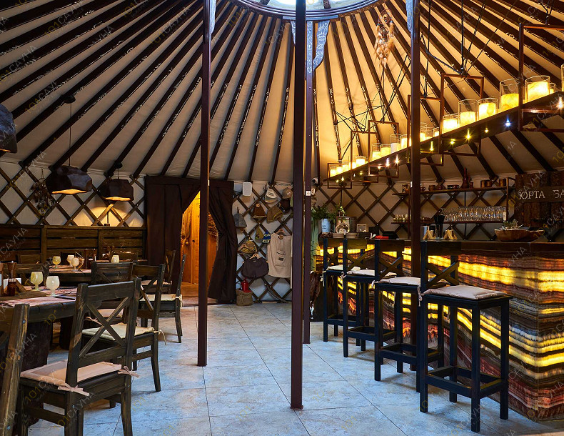 Банный SPA комплекс ЮРТА БАНЯ, в Красноярске, Качинская, 60 Б | Ресторан | 1001sauna.com