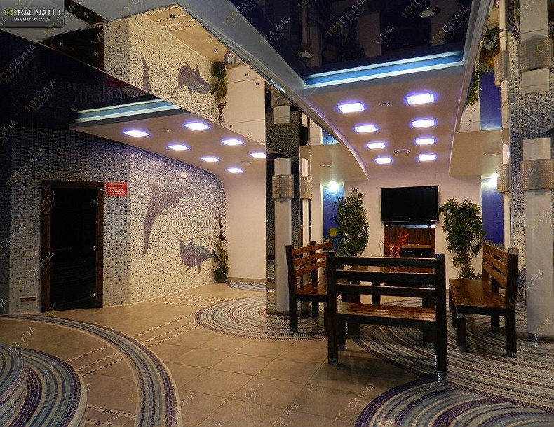 Сауна Аквамарин, в Уфе, Менделеева, 25 | Номер: Дельфины. Фото: 1 | 1001sauna.com